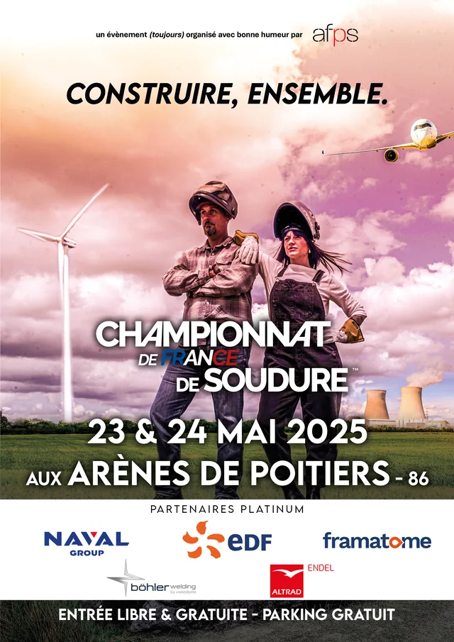 Affiche du Championnat de France de Soudure 2025