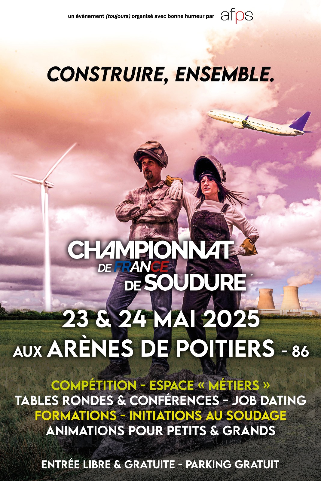 affiche championnat de France de soudure